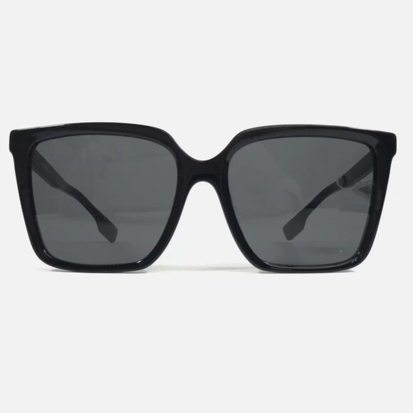 Burberry Black Square 57mm Sunglasses main image 5